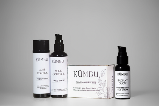 Kũmbu Organics | Acne/Dark Spots Eraser Face Kit